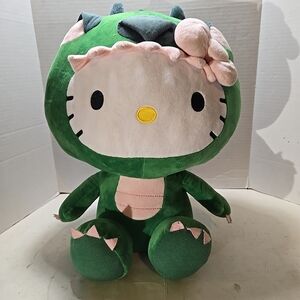 Hello Kitty Green 18 Inch Plush Toy